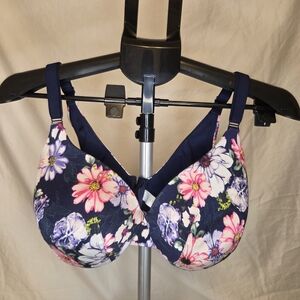 Floral Cacique Full Coverage Backsmoothing Bra